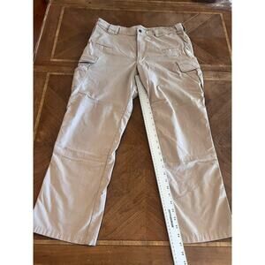 5.11 Tactical Cargo Pants Mens Size 36x30 Khaki Tan Rip Stop